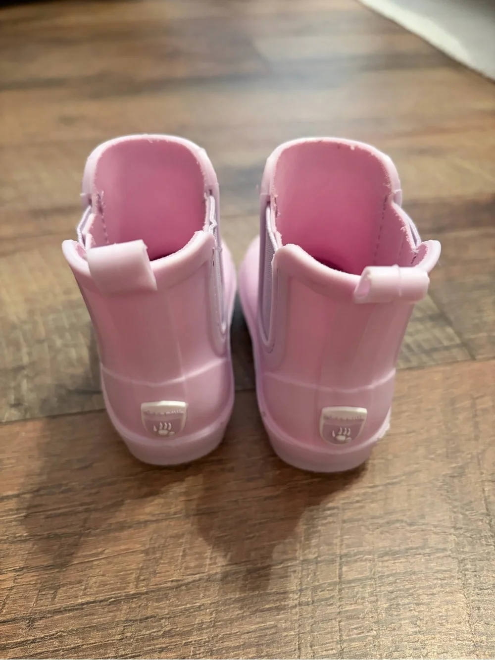 Purple rain boots